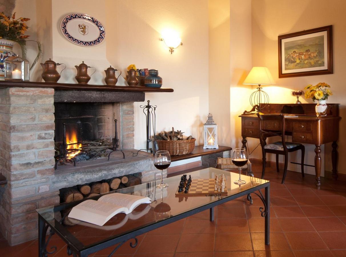 Tenuta Di Forte Sorgnano Gualdo Cattaneo Szoba fotó