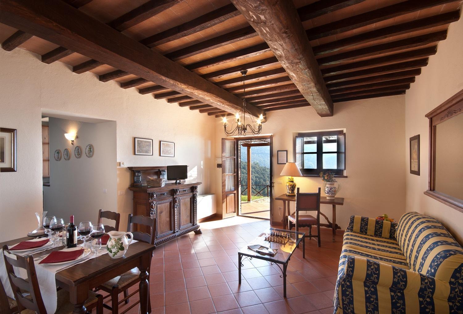 Tenuta Di Forte Sorgnano Gualdo Cattaneo Szoba fotó