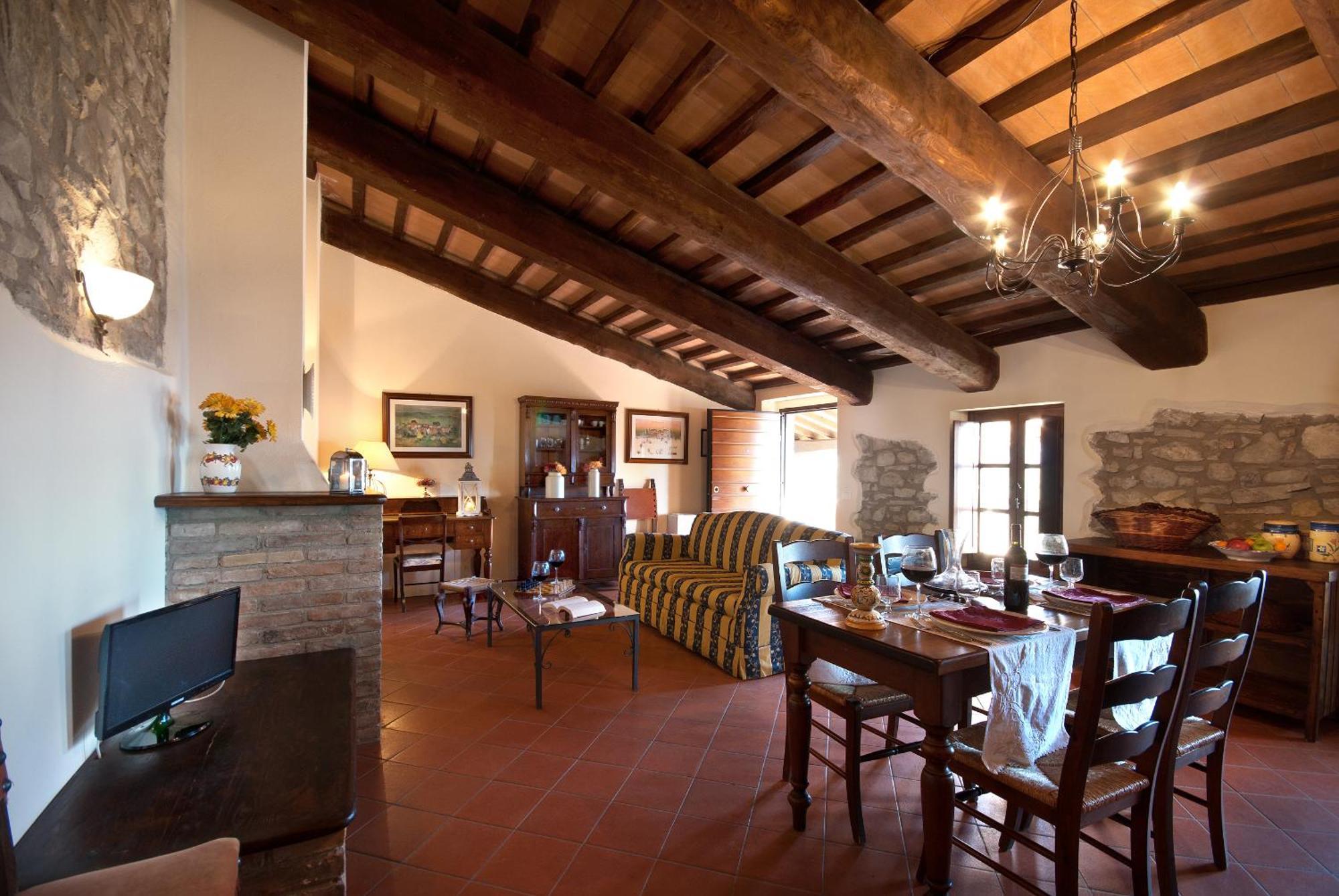 Tenuta Di Forte Sorgnano Gualdo Cattaneo Szoba fotó